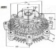 Сцепление, вентилятор радиатора JAPANPARTS VC-K01 (фото 3)