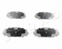 Колодки тормозные передние Toyota Auris, Verso, RAV4, Yaris, Corolla (05-16)/Subaru Trezia (10-) JAPKO 50269 (фото 1)