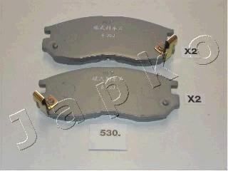 Комплект тормозных колодок, стояночная тормозная система JAPKO 50530 (фото 1)