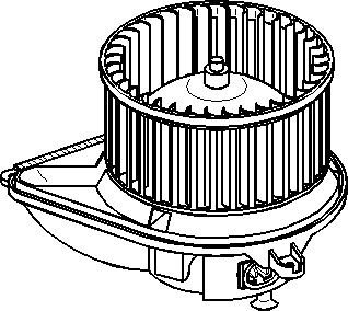 Вентилятор кабiни кондиц. JURGEN LIEBISCH 53036