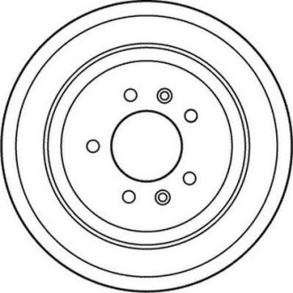 Тормозной диск JURID 562127JC (фото 1)