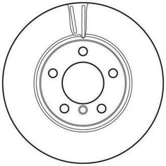 Тормозной диск JURID 562717JC