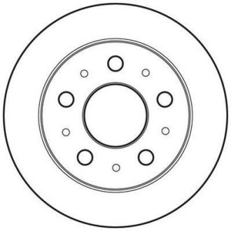Тормозной диск JURID 562757JC (фото 1)