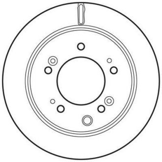 Тормозной диск JURID 562773JC (фото 1)