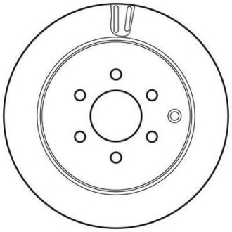 Тормозной диск JURID 562782JC (фото 1)