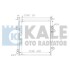 Радиатор охлаждения Toyota Fj Cruiser, Land Cruiser Radiator KALE OTO RADYATOR 342180 (фото 1)