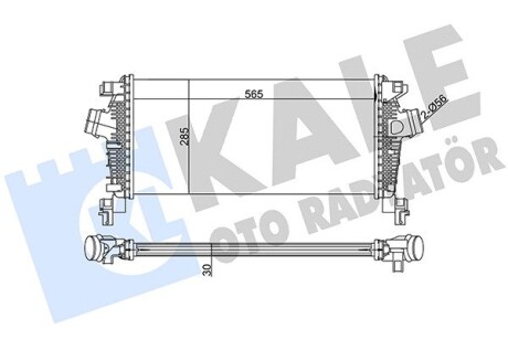 Интеркулер Chevrolet Cruze - Opel Astra J, Astra J Gtc, Cascada -Vauxhall Astra Mk Vi KALE OTO RADYATOR 344800