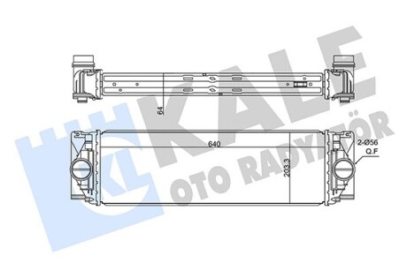 Інтеркулер MB Sprinter/VW Crafter KALE OTO RADYATOR 350885