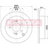 Тормозной диск KAMOKA 103159 (фото 1)