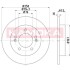 Тормозной диск KAMOKA 103172 (фото 1)