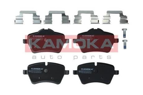 Гальмiвнi колодки дисковi MINI MINI 03-13/CLUBMAN 07-14/COUNTRYMAN 10-16/PACEMAN 12-16 KAMOKA JQ101340 (фото 1)