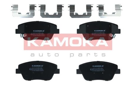 Гальмiвнi колодки дисковi KIA OPTIMA 10- KAMOKA JQ101418