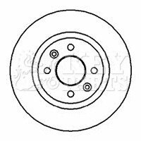 Гальмiвнi диски KEY PARTS KBD4317