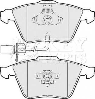 Гальмiвнi колодки дисковi KEY PARTS KBP2013 (фото 1)