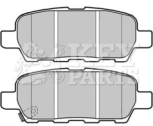 Гальмiвнi колодки дисковi KEY PARTS KBP2326 (фото 1)