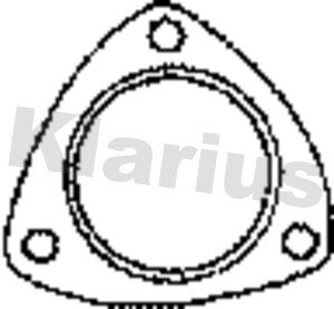 Прокладка вихлопної системи приймальної труби FIAT Doblo 00-09; ALFA ROMEO 145 96-01; LANCIA Lybra 99-05 KLARIUS 410362