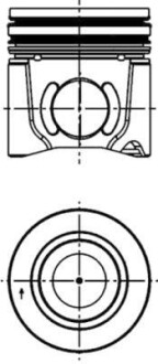 Поршень KOLBENSCHMIDT 41077610