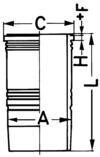 Гильза KOLBENSCHMIDT 89534110