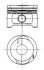 Поршень двигуна VW ABD 1,4B 75,00 STD KOLBENSCHMIDT 92228600 (фото 1)