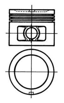 Поршень двигуна VOLVO 92,00 KOLBENSCHMIDT 92776600