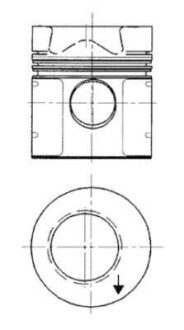 Поршень KOLBENSCHMIDT 94333600