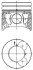 Поршень з кільцями PSA 85,6 DW10UTED4 2.0HDi 16V 2003- (KS) KOLBENSCHMIDT 99700610 (фото 1)