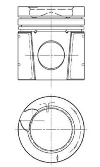 Поршень KOLBENSCHMIDT 99984600