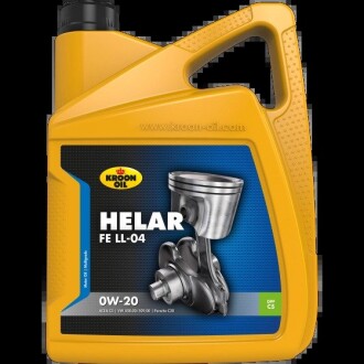 Масло моторное Helar FE LL-04 0W-20 (5 л) KROON OIL 32498