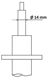 Амортизатор AUDI A4/A5 "F "15>> KYB 3418009