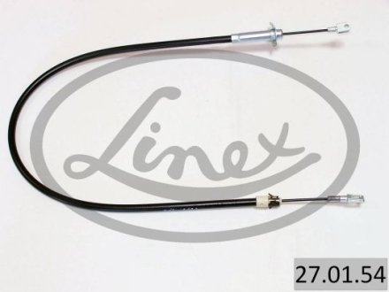 Трос ручного гальма заднiй, правий LINEX 270154