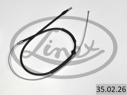 Трос, стояночная тормозная система LINEX 35.02.26 (фото 1)