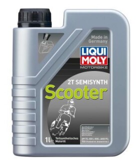 Масло моторное полусинтетическое "Racing Scooter 2T Semisynth", 1л LIQUI MOLY 1621