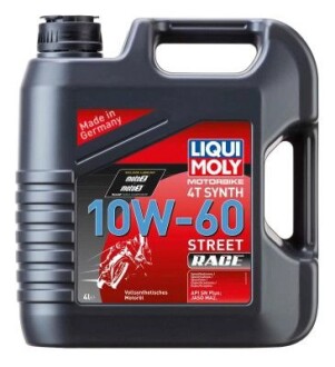 Масло моторное синтетическое "Racing Synth 4T 10W-60", 4л LIQUI MOLY 1687