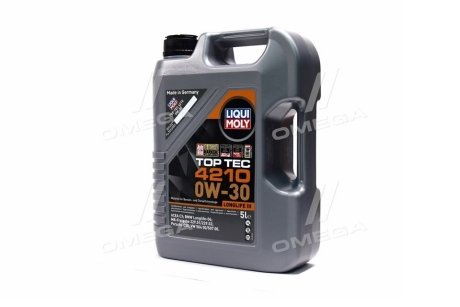 Олива моторна TOP TEC 4210 0W-30 (Каністра 5л) LIQUI MOLY 21605