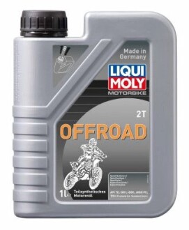 Масло моторное полусинтетическое "Motorbike 2T Offroad", 1л LIQUI MOLY 3065