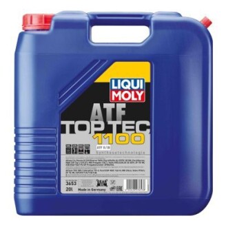 Масло трансмиссионное полусинтетическое "Top Tec ATF 1100", 20л LIQUI MOLY 3653