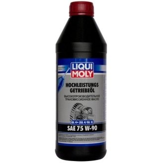 Трансмиссионное масло GL-4+ GL-4 / 5 75W-90 синтетическое 1 л LIQUI MOLY 3979 (фото 1)