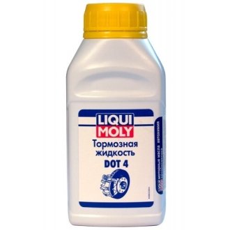 Рідина гальмівна Bremsflussigkeit DOT4 250ml LIQUI MOLY 8832