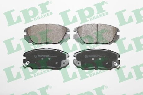 Тормозные колодки передние (19.1mm) Opel INSIGNIA 1,6 / 2,0 CDTI 08- LPR 05P1409