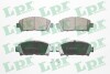 Тормозные колодки передние (15.5mm) Toyota Carina E GT 2.0 16V 92-, Avensis 00- LPR 05P573 (фото 1)