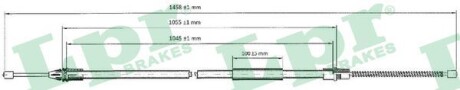 Трос, стояночная тормозная система LPR C0756B