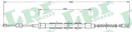 Трос, стояночная тормозная система LPR C0970B