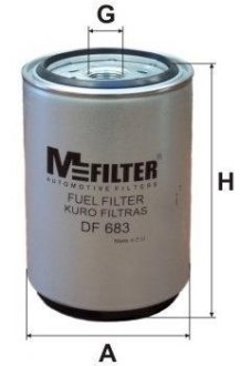 Паливний фільтр M-FILTER DF683 (фото 1)