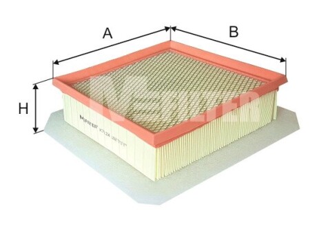 Фільтр повітряний Opel Meriva 1.3-1.7 i/CDTI 10- M-FILTER K 7124