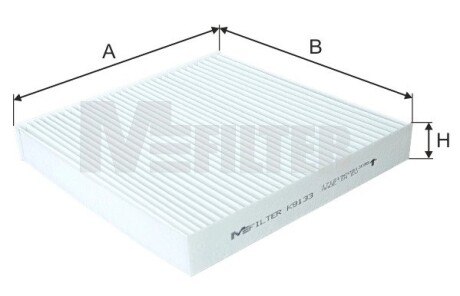 Фільтр салону Honda HR-V 15-/ Jazz 08- M-FILTER K 9133