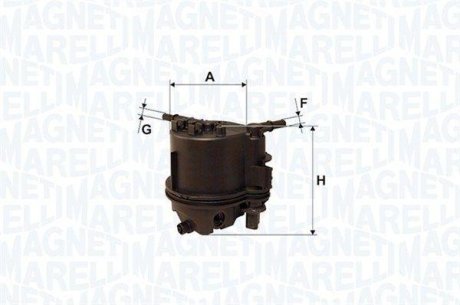 Топливный фильтр MAGNETI MARELLI 153071760720