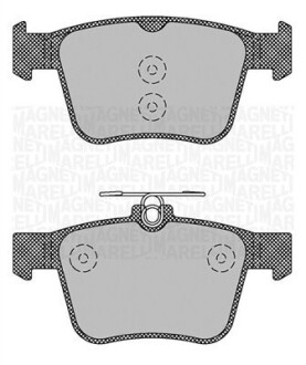 Колодки гальмівні дискові, комплект MAGNETI MARELLI 363916060713 (фото 1)