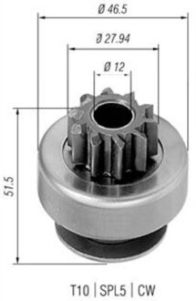 Бендиксы MAGNETI MARELLI 940113020424