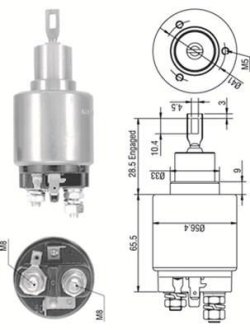 Тяговое реле, стартер MAGNETI MARELLI 940113050270