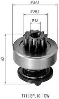 Стартер MAGNETI MARELLI AMB0217